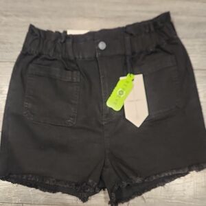 NWT Ban Jara Women's Super High Rise Distressed Shorts Sz 7/27